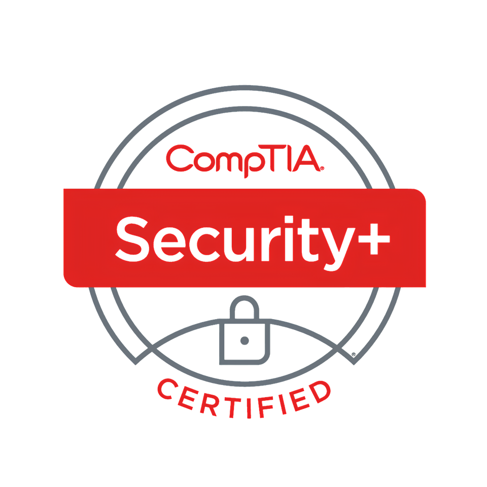 CompTIA Security+ credential artwork